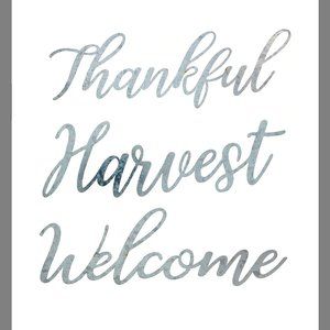 Galvanized Metal Farmhouse Signs - 3 Pack